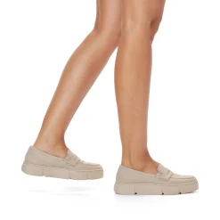 Rieker Damen Loafer champagner