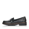 Rieker Damen Loafer graphitschwarz