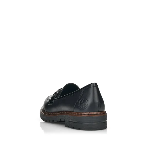 Rieker Damen Loafer graphitschwarz