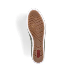Rieker Damen Loafer grüngrau