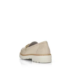 Rieker Damen Loafer hellbeige