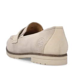 Rieker Damen Loafer hellbeige