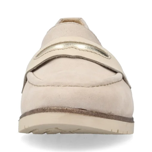 Rieker Damen Loafer hellbeige