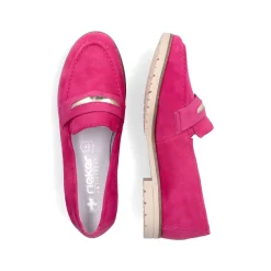 Rieker Damen Loafer magenta