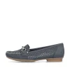 Rieker Damen Loafer marineblau