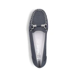 Rieker Damen Loafer marineblau