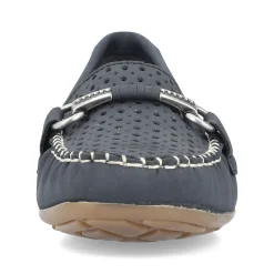 Rieker Damen Loafer marineblau