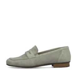 Rieker Damen Loafer mintgrün