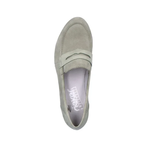 Rieker Damen Loafer mintgrün