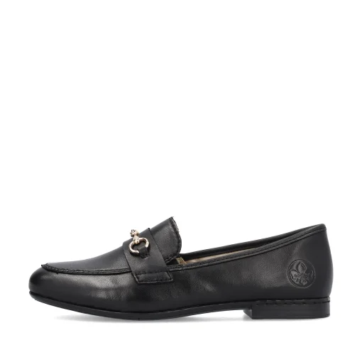Rieker Damen Loafer mitternachtsschwarz