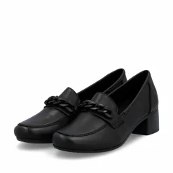 Rieker Damen Loafer mitternachtsschwarz