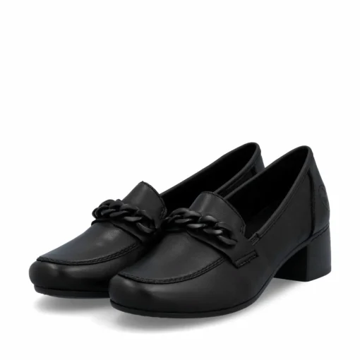 Rieker Damen Loafer mitternachtsschwarz