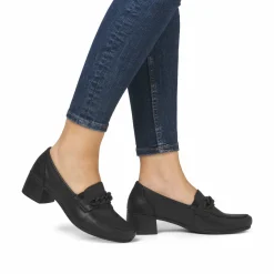 Rieker Damen Loafer mitternachtsschwarz