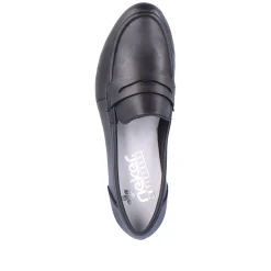 Rieker Damen Loafer nachtschwarz