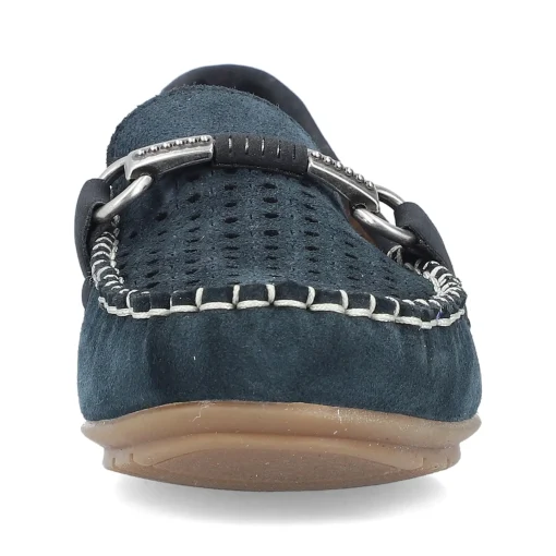 Rieker Damen Loafer schieferblau