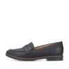 Rieker Damen Loafer tiefschwarz