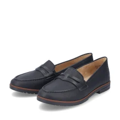 Rieker Damen Loafer tiefschwarz