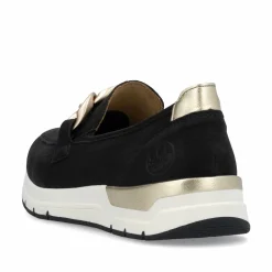Rieker Damen Loafer tiefschwarz