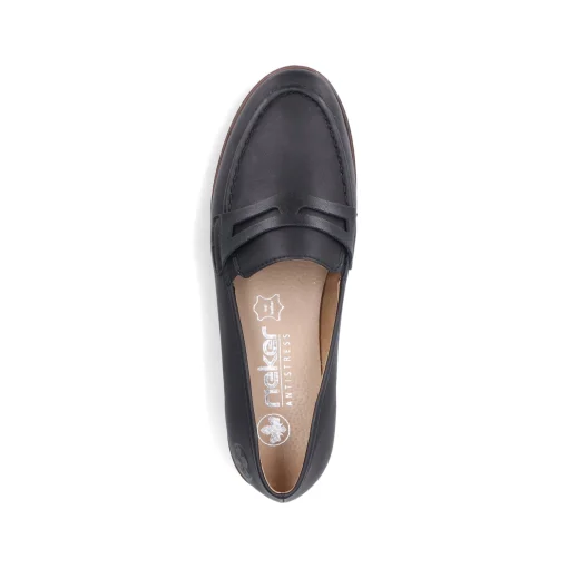 Rieker Damen Loafer tiefschwarz
