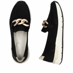 Rieker Damen Loafer tiefschwarz
