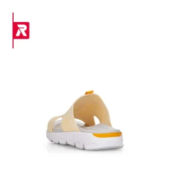 Rieker Damen Pantoletten pastel yellow