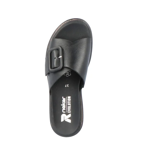 Rieker Damen Pantoletten night black