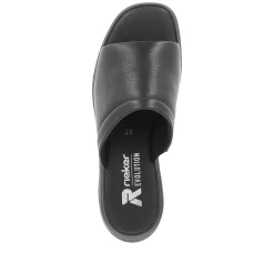 Rieker Damen Pantoletten deep black