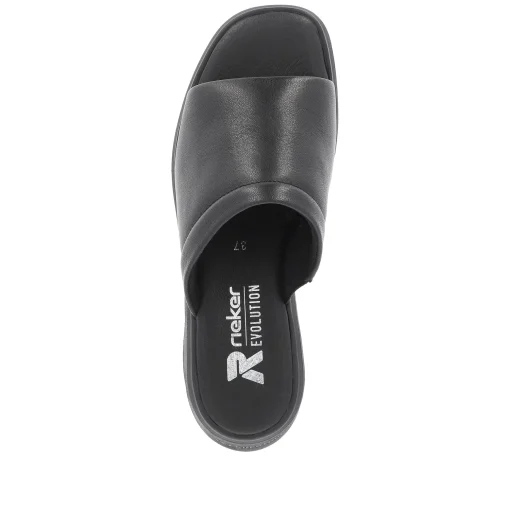 Rieker Damen Pantoletten deep black