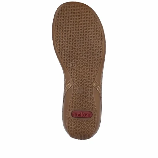 Rieker Damen Pantoletten denimblau