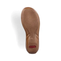 Rieker Damen Pantoletten hellbeige