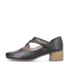 Rieker Damen Pumps asphaltschwarz