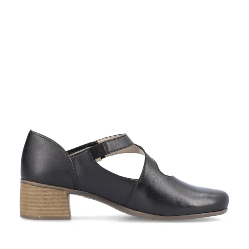 Rieker Damen Pumps asphaltschwarz