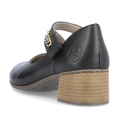 Rieker Damen Pumps asphaltschwarz