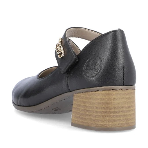 Rieker Damen Pumps asphaltschwarz