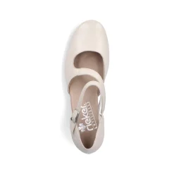 Rieker Damen Pumps cremeweiß