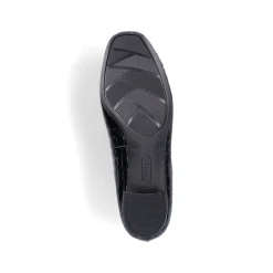 Rieker Damen Pumps glanzschwarz