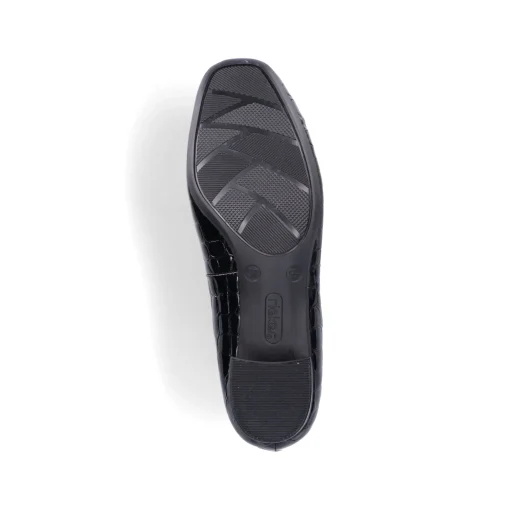 Rieker Damen Pumps glanzschwarz