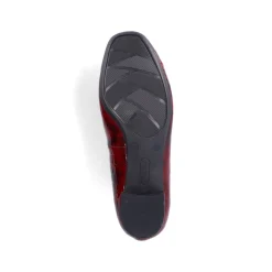 Rieker Damen Pumps metallic-rot