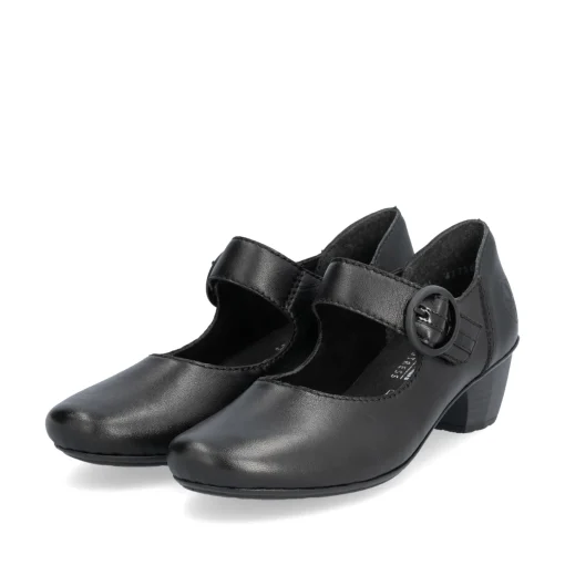 Rieker Damen Pumps nachtschwarz