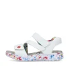 Rieker Damen Riemchensandalen lilienweiß