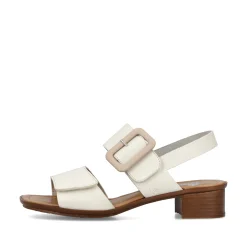 Rieker Damen Riemchensandaletten hellbeige