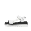Rieker Damen Riemchensandalen pearl white