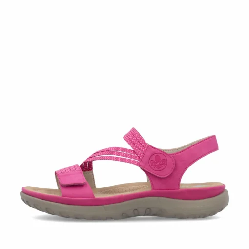 Rieker Damen Riemchensandalen rosa