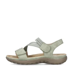 Rieker Damen Riemchensandalen mintgrün