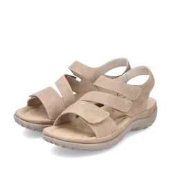 Rieker Damen Riemchensandalen beige