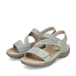 Rieker Damen Riemchensandalen mintgrün