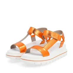 Rieker Damen Riemchensandalen amber