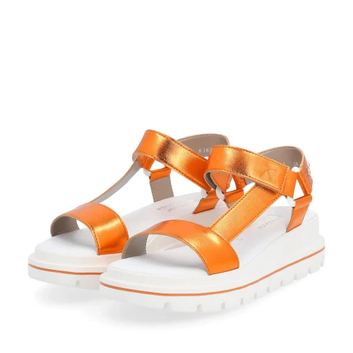 Rieker Damen Riemchensandalen amber