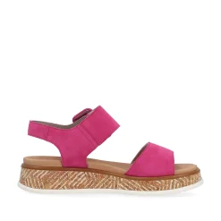 Rieker Damen Riemchensandalen magenta