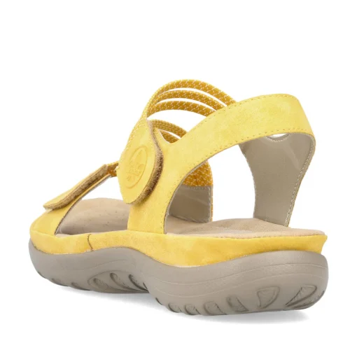 Rieker Damen Riemchensandalen zitronengelb